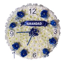 Clock Floral Tribute