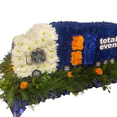 Truck Articulated Lorry Floral Tribute